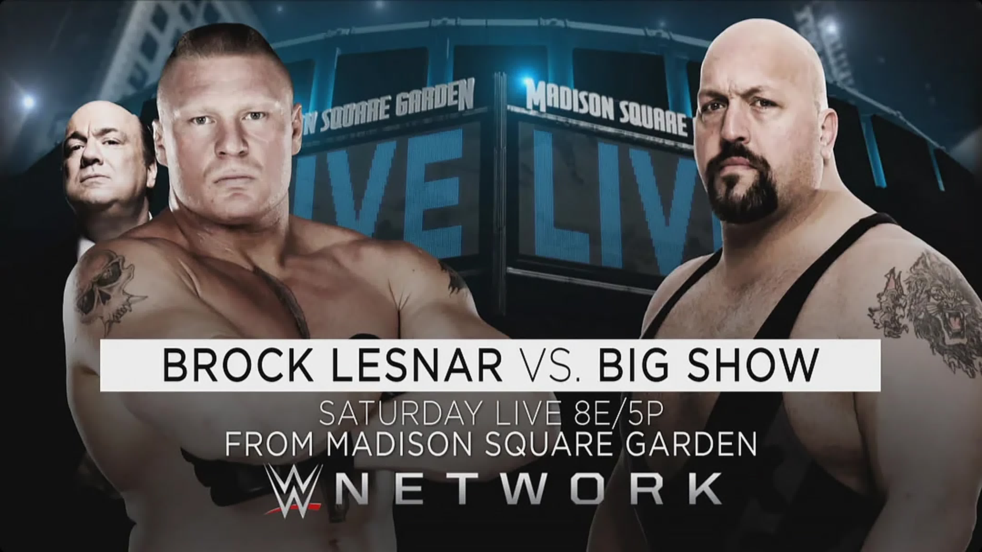 Brock lesnar vs the big show watch online
