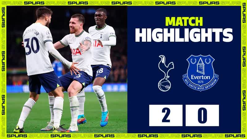 Обзор матча тоттенхэм эвертон 15 10 2022 • 11 тур апл 22/23