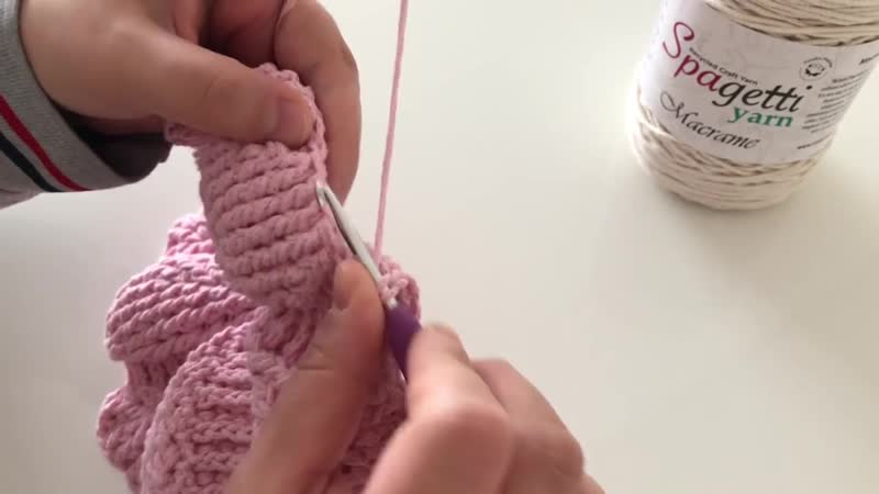 Часть 4 makrome ipten tığ i̇şi örgü yaprak modelli çanta yapımı part 4 (720p)