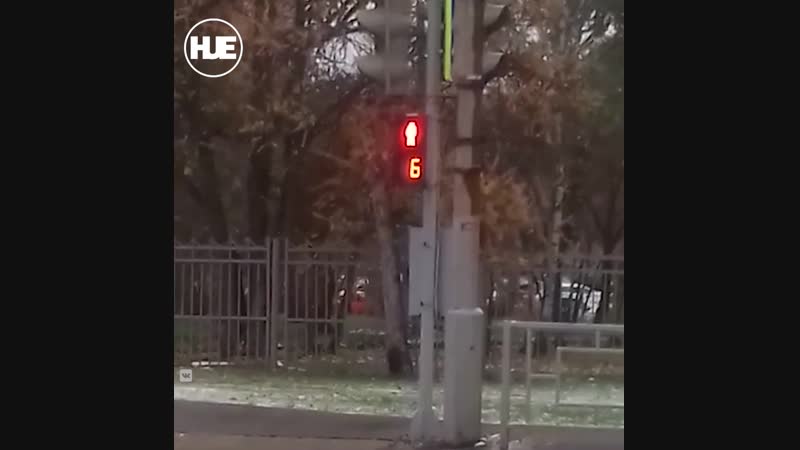 Красноярские светофоры немного сошли с ума