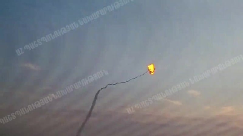 Уничтожение вертолета ввс азербайджана հակառակորդի ուղղաթիռի ոչնչացումը