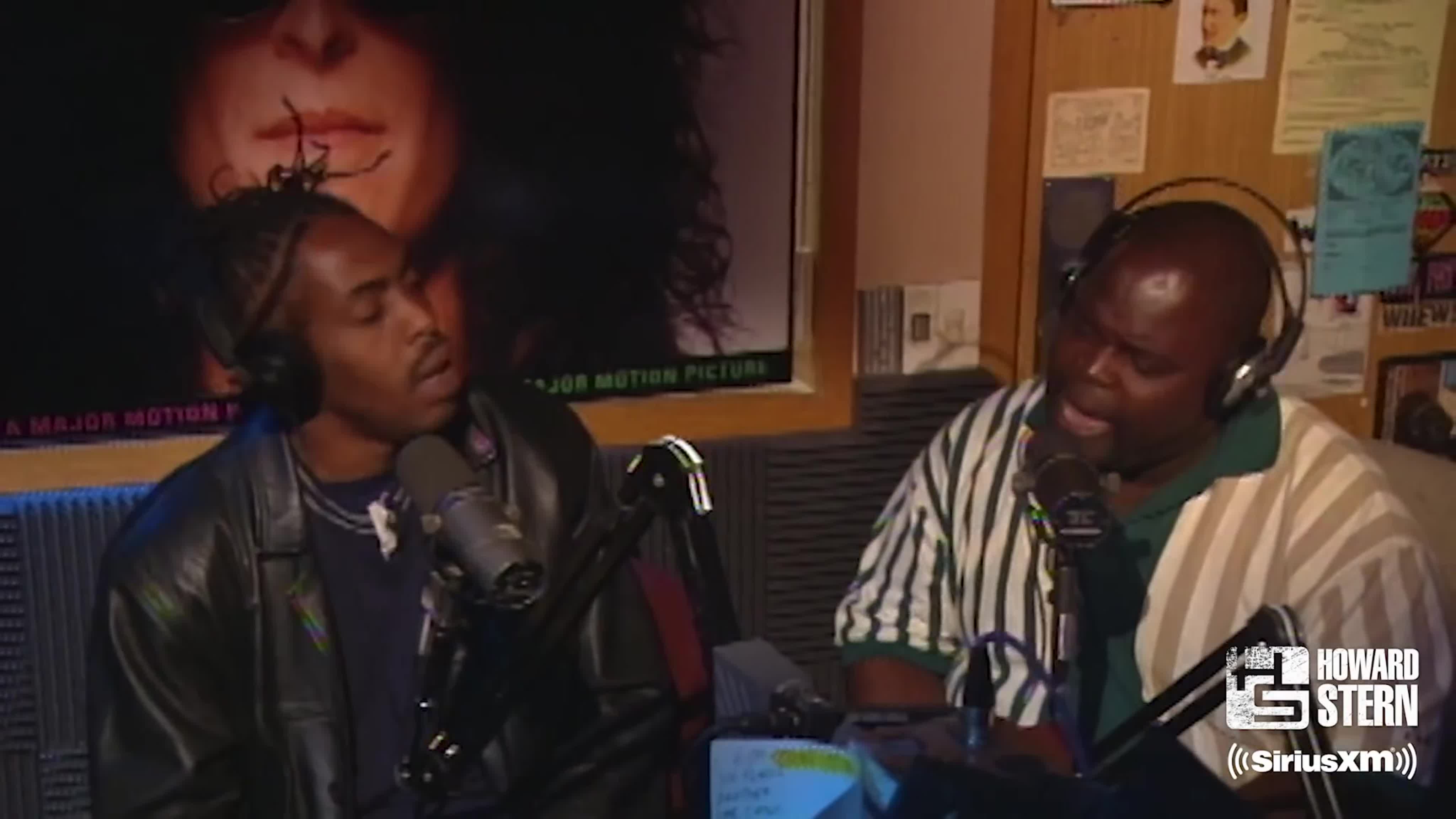 Coolio ft l v “gangsta`s paradise” on the howard stern show (1995)