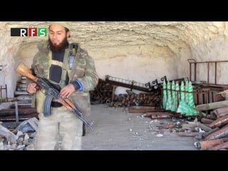 Forces seized over an isis training camp with a factory & ammunition cache dug under a hill near al bab