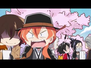 Bungo stray dogs wan! / великий из бродячих псов шуточные истории трейлер