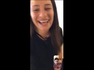 Exclusive facetime between @leamichele @darrencriss get your tickets now for the lmdc tour here