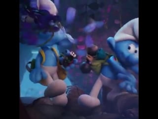 The new trailer for "smurfs the lost village" with demi lovato as smurfette