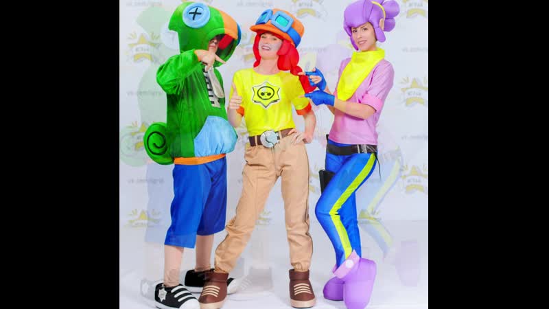 Трио джесси, леон и шелли бравл старс от играй!