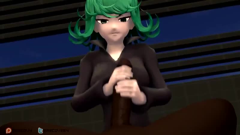 Tatsumaki (tornado of porn) bbc; handjob; masturbation; 3d sex porno hentai; [one punch man]