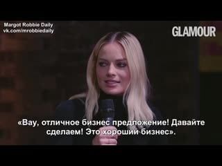 Конференция с актрисами фильма «хищные птицы» для журнала glamour | 2020 (русские субтитры)