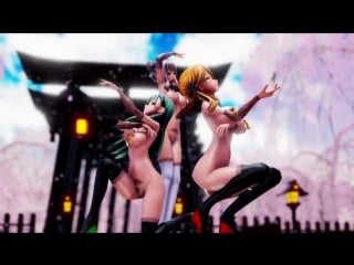 3d mmd taoyaun love song beautiful kantai babes
