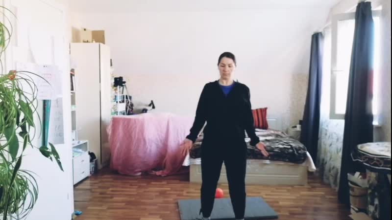 Разминка и тренироа с мячом (бусыгина о в )