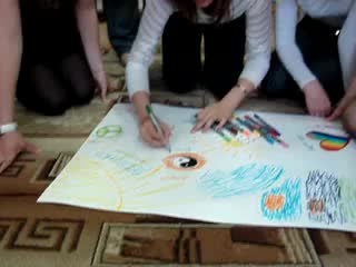 "happy" seminar in ufa orphanage, organized by flex alumni