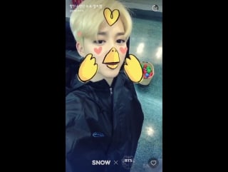 161207 bts in tokyo self camera @ snow live