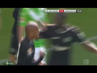 Vfl wolfsburg vs hannover 96 2 2 all goals & highlights bundesliga 02 05 2015