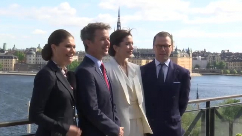 Визиты наследной пары дании